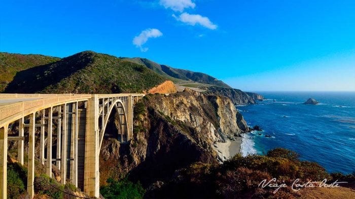 Bixby Bridge Puente del Big Sur California