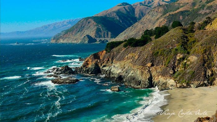 North Gamboa Vista Point Big Sur California