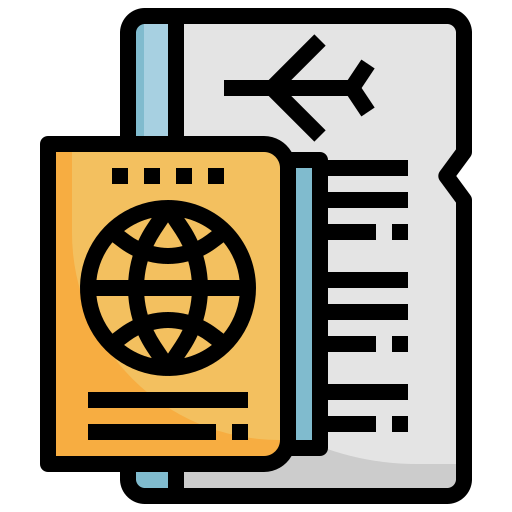 ICONO DOCUMENTACIÓN PARA VIAJAR