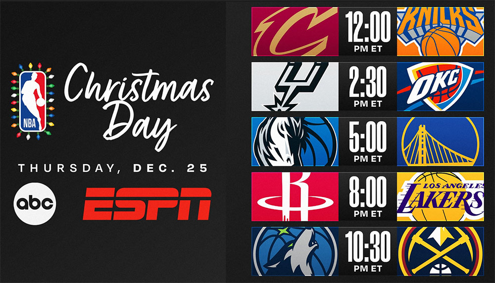 Cartel Christmas Day NBA 2025