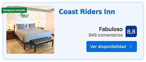Coast Riders Inn San Simeon - Dónde dormir en el Big Sur