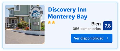 Discover Inn Monterey Bay - Dónde dormir en el Big Sur