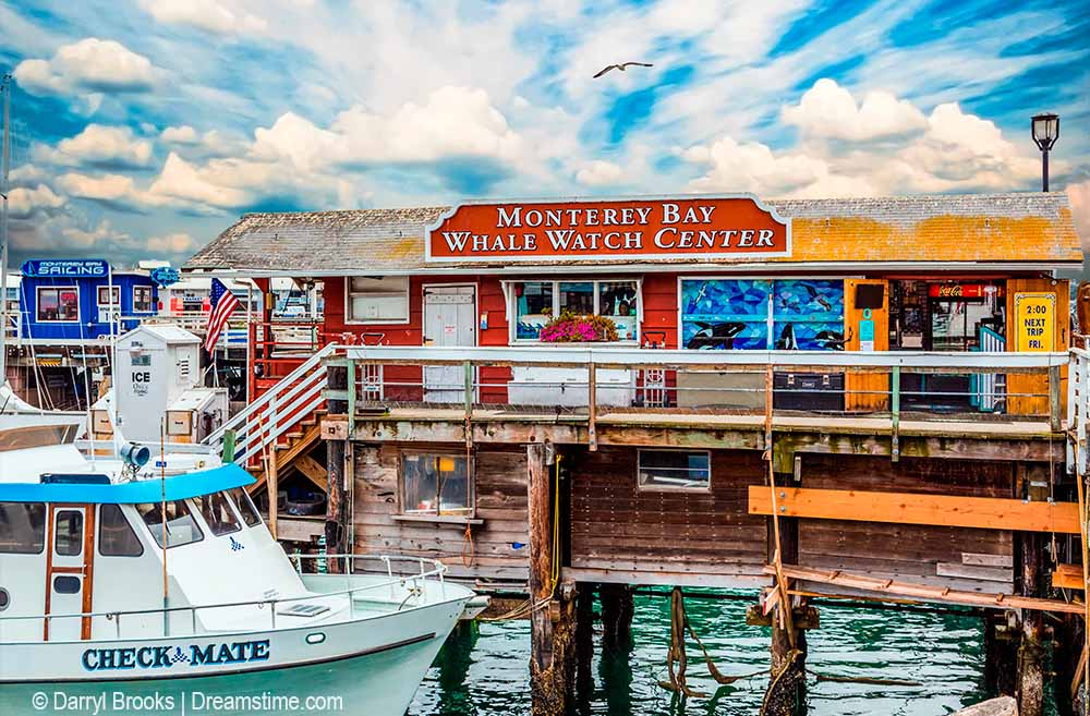 Monterey - Old Fishermans Wharf - Dónde dormir en el Big Sur de California