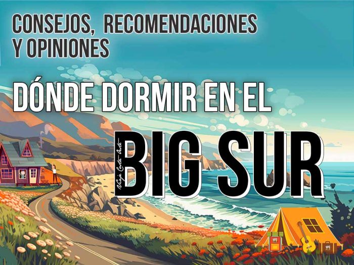 Portada Dónde dormir en el Big Sur de California