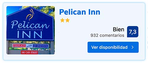 Pelican Inn Monterey - Dónde dormir en el Big Sur