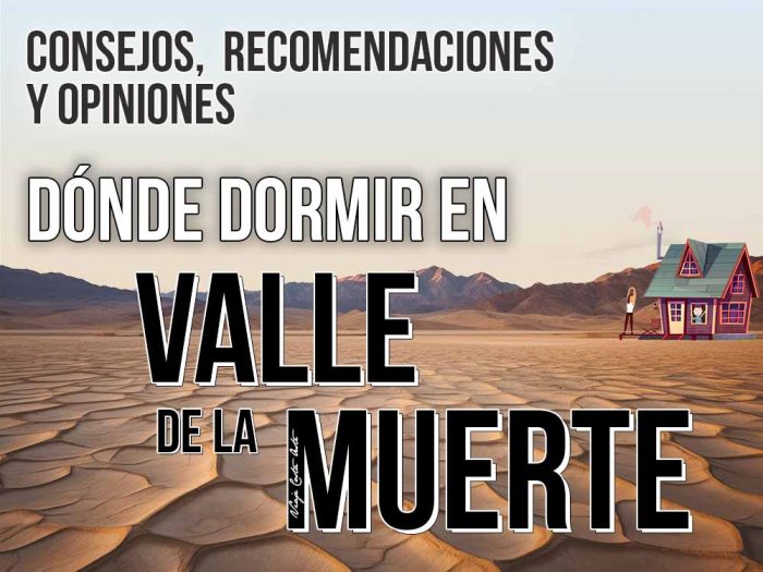 Portada Dónde dormir en el Valle de la Muerte