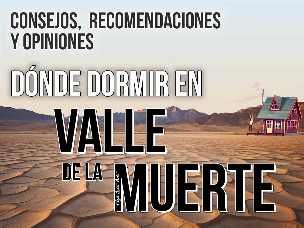Portada Dónde dormir en el Valle de la Muerte