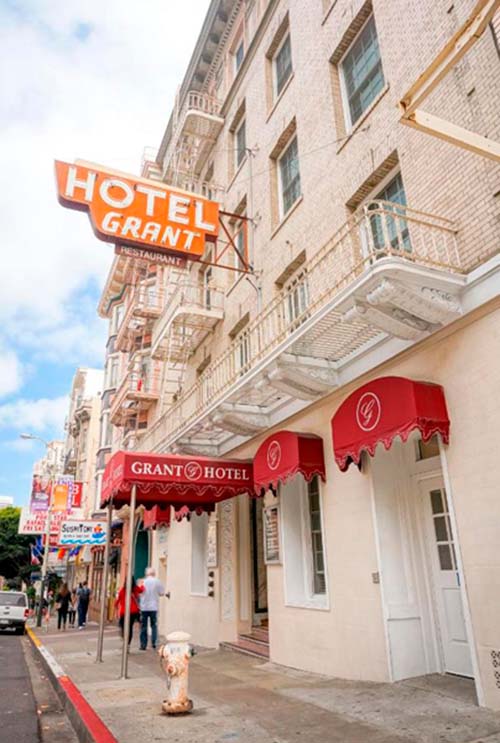 Hotel Grant - Dónde dormir en San Francisco