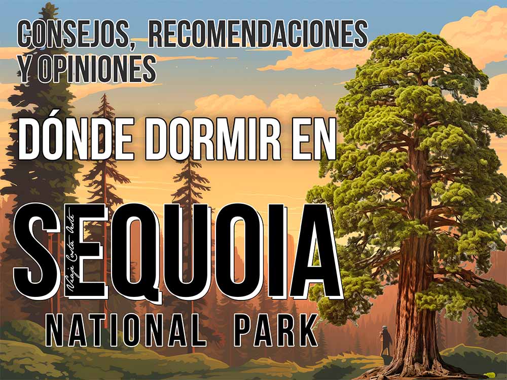 PORTADA DÓNDE DORMIR EN SEQUOIA NAT PARK
