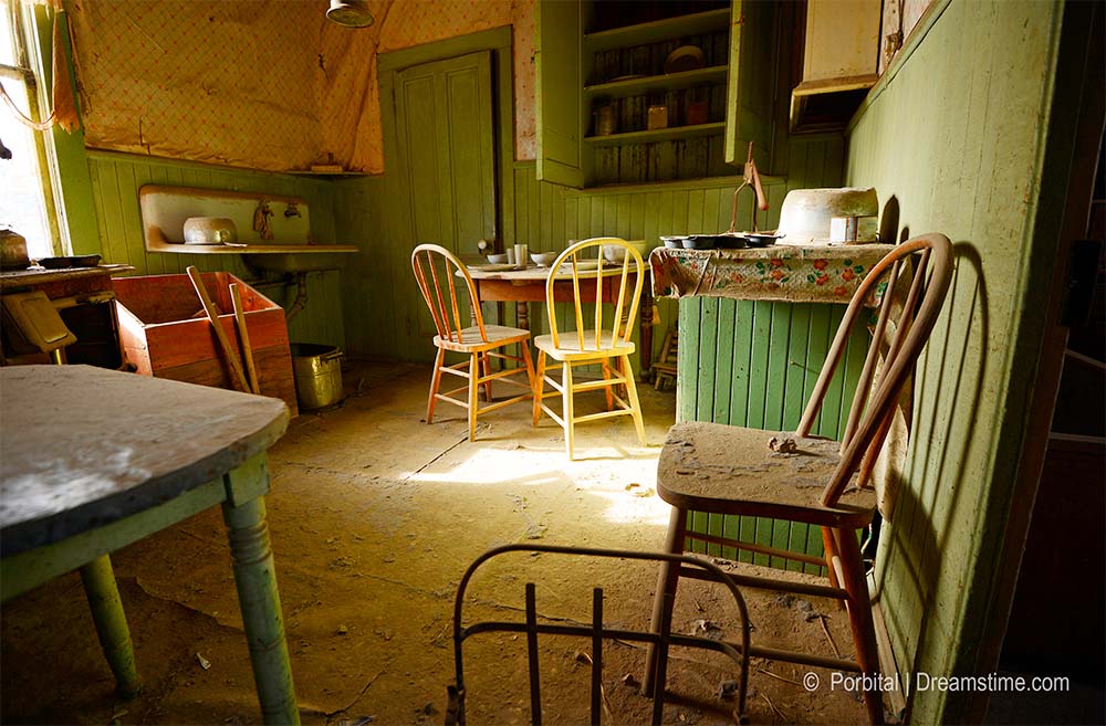 Miller House qué ver en el pueblo fantasma de Bodie Ghost Town de California