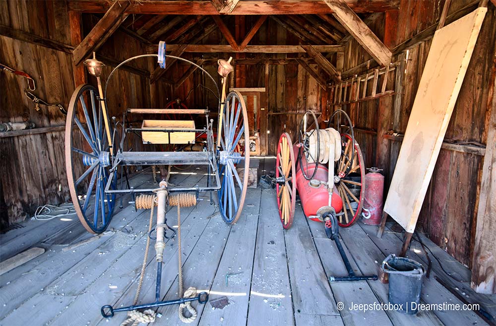Firehouse casa de bomberos qué ver en Bodie Ghost Town de California