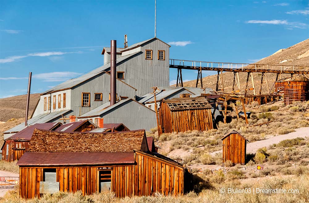 Standard Mill Mine Qué ver en Bodie Ghost Town de California