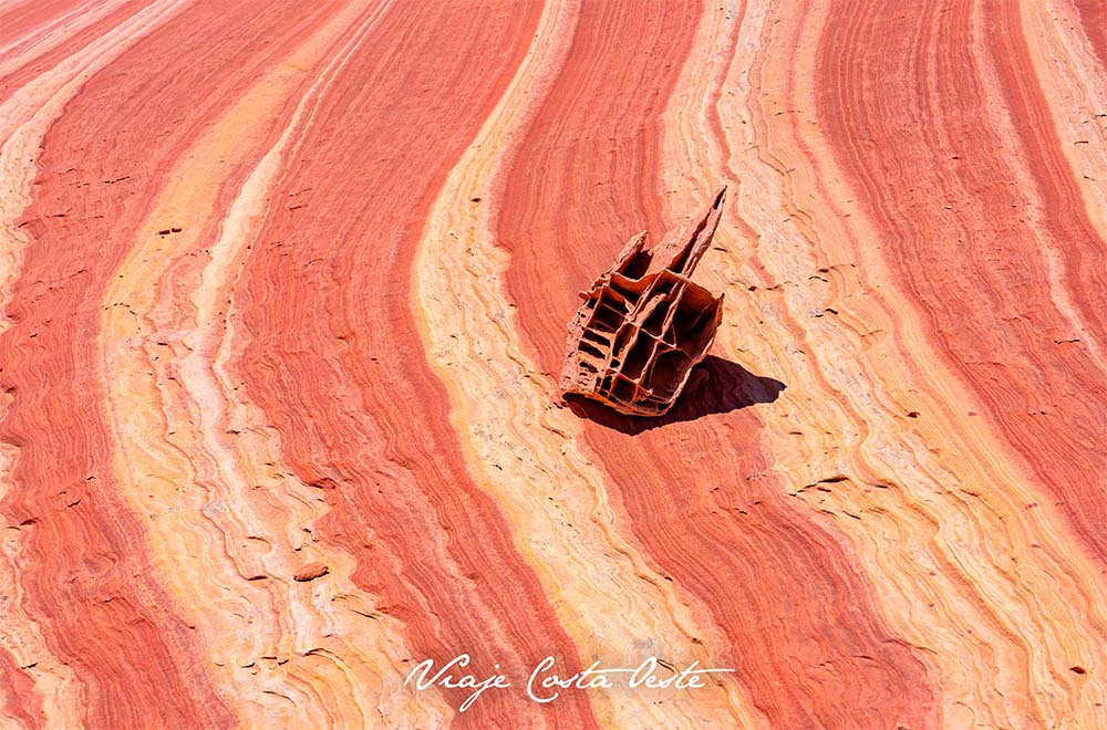 Piedras colmena en Boneyard en Coyote Buttes North Arizona