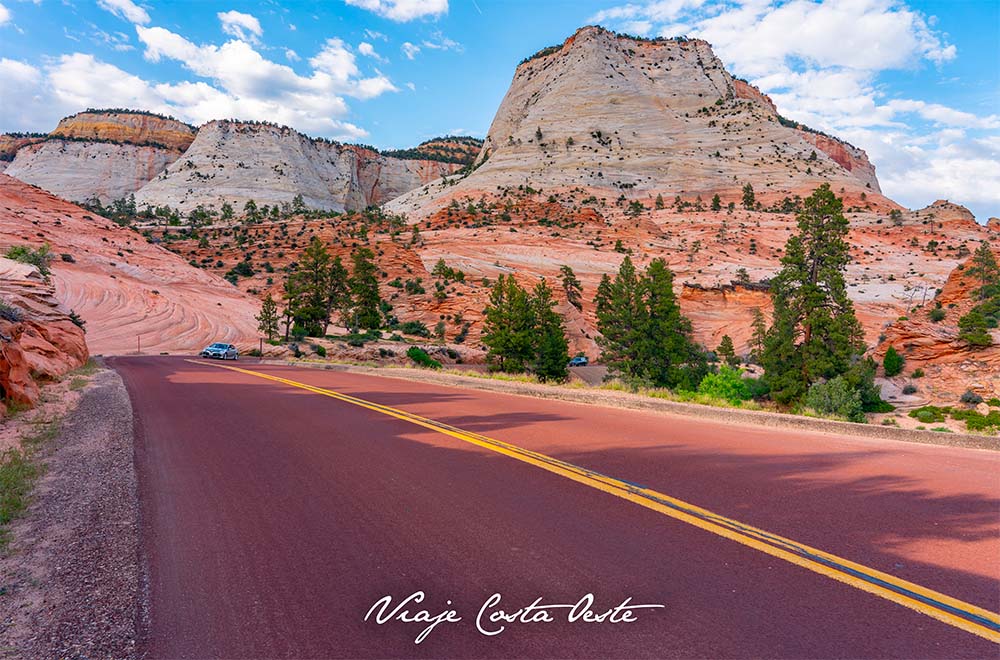 Carreteras escénicas del Oeste americano Mount Carmel Zion
