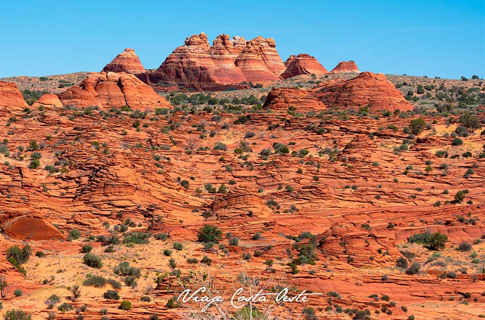 Formaciones rocosas en Coyote Buttes North Arizona LOS TEEPEES